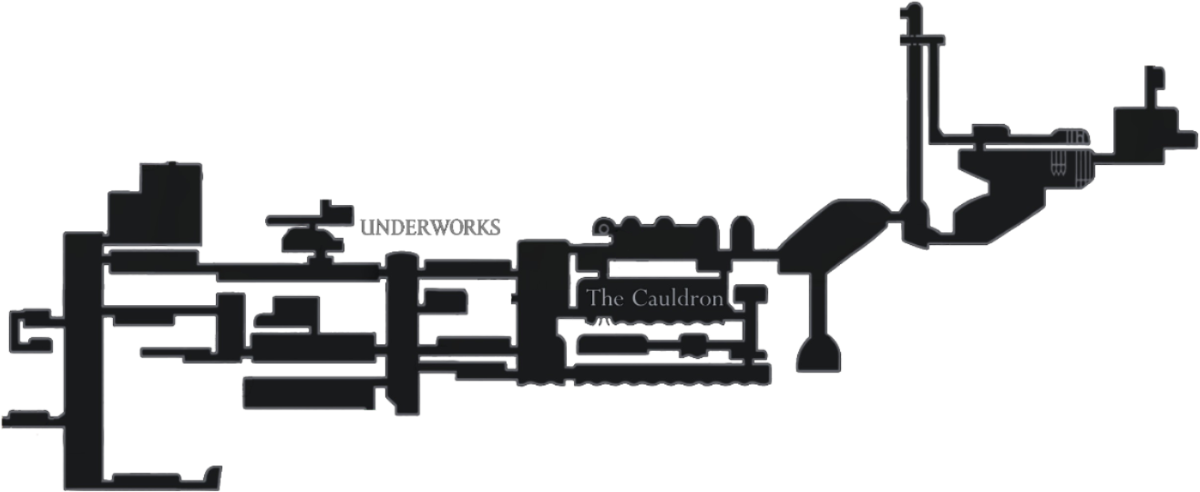 Underworks Shell Shard deposit route